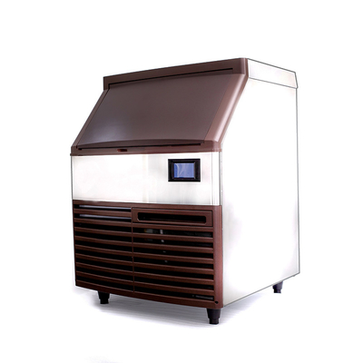 60KGの氷の貯蔵容量を持つプロのアイスマシンキューブメーカー 完全自動