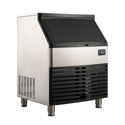 操作が簡単 120kgの氷の貯蔵容量 LZ-260 ホテル用商用立方体製氷機
