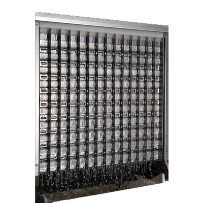220V 商用 スプリットタイプ クレセントアイスマシン 400KG クリア水晶水冷却