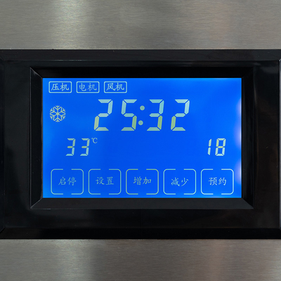 110kg氷の貯蔵容量 200kg/日用フラックアイスマシン LZ-02 漁業での出力
