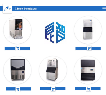 商業用68kg 24時間LZ-150 電動ボス 円筒式氷機