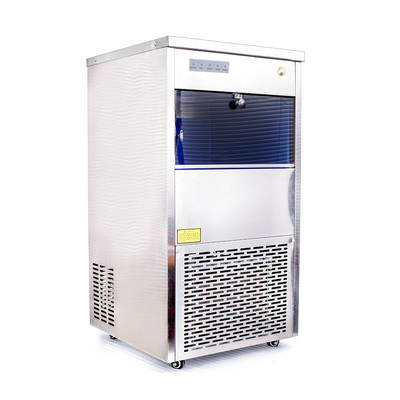 商業用電気スノーフレーク氷機 80kgの出力と30kgの氷貯蔵容量